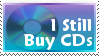 I still buy CDs stamp